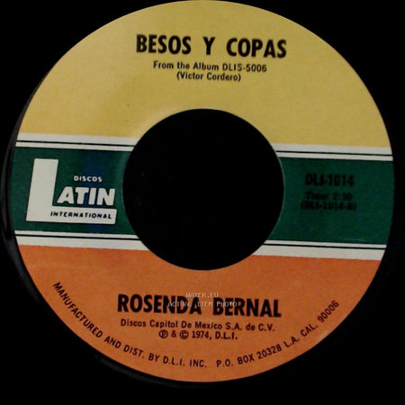 Rosenda Bernal - Avisame / Besos Y Copas side B