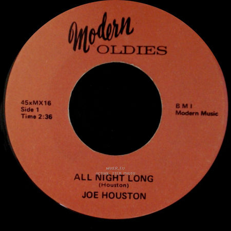 Joe Houston - All Night Long / Time Out side A