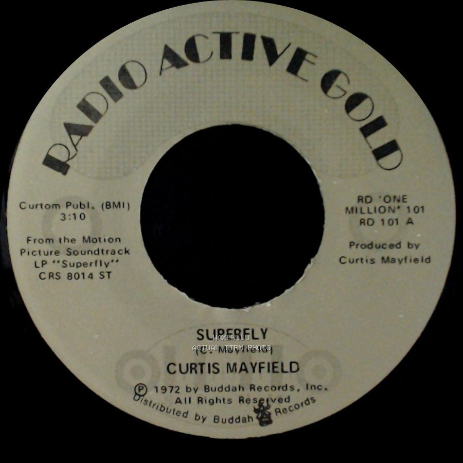 Curtis Mayfield - Superfly / Love To Keep You In My Mind side A