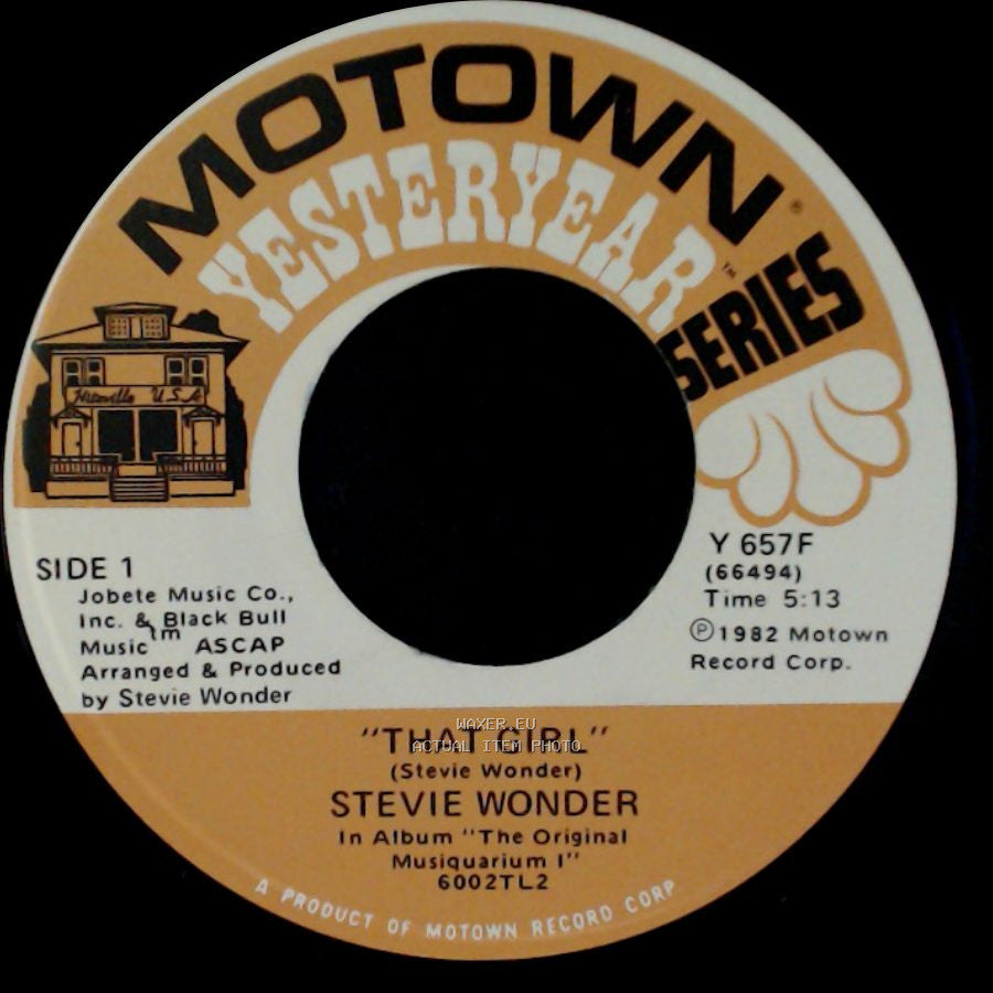 Stevie Wonder - That Girl / Do I Do side A