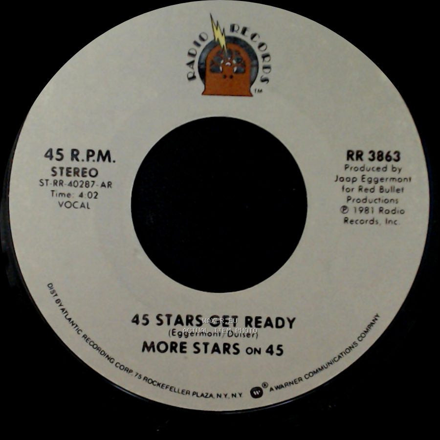 More Stars On 45 - 45 Stars Get Ready / More Stars side A