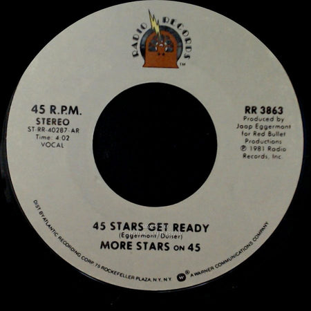 More Stars On 45 - 45 Stars Get Ready / More Stars side A