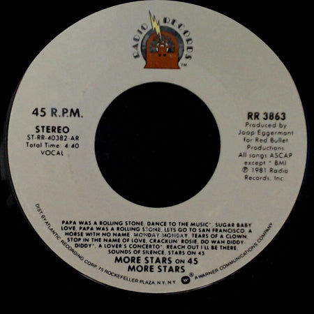 More Stars On 45 - 45 Stars Get Ready / More Stars side B