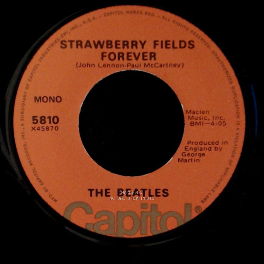 The Beatles - Strawberry Fields Forever / Penny Lane side A