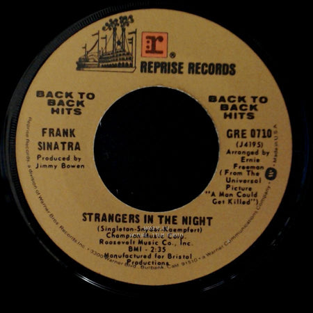 Frank Sinatra - Summer Wind / Strangers In The Night side B