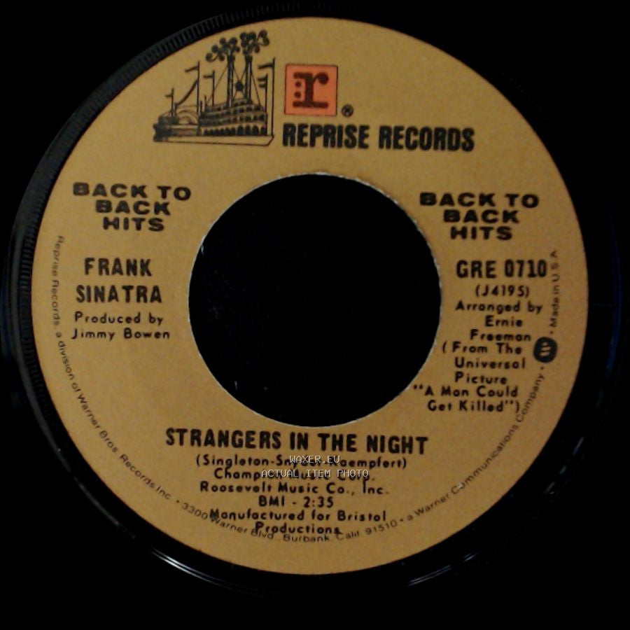 Frank Sinatra - Summer Wind / Strangers In The Night side B