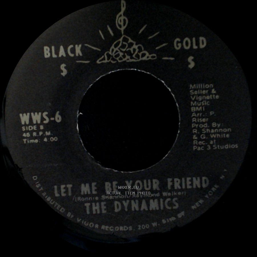 The Dynamics - Voyage Thru The Mind / Let Me Be Your Friend side B