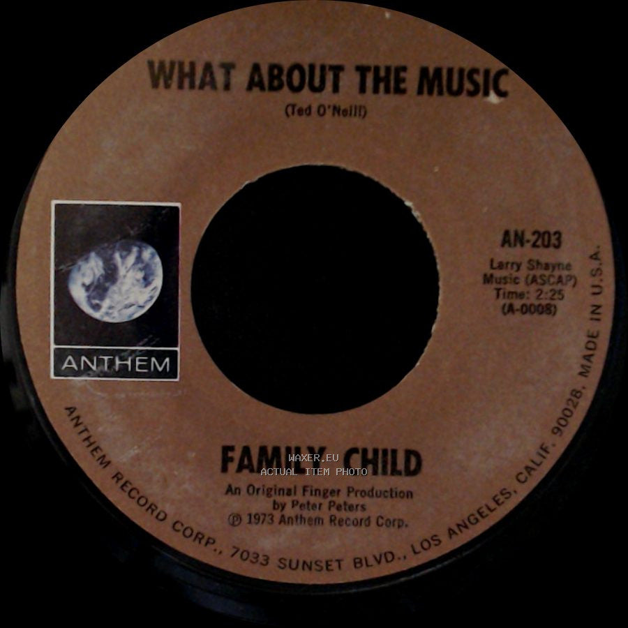Family Child - He / What About The Music side A