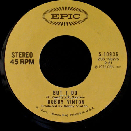 Bobby Vinton - But I Do / When You Love side A