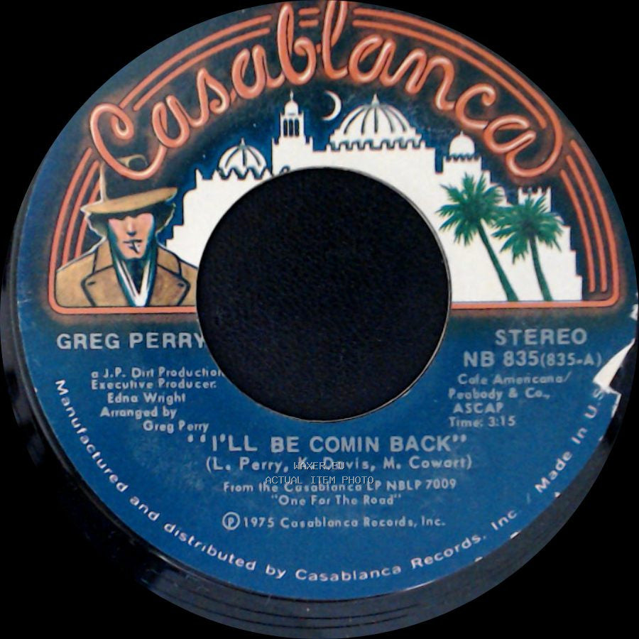 Greg Perry - I'll Be Comin Back / Love Is Magic (Instrumental) side A