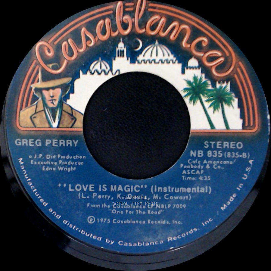 Greg Perry - I'll Be Comin Back / Love Is Magic (Instrumental) side B