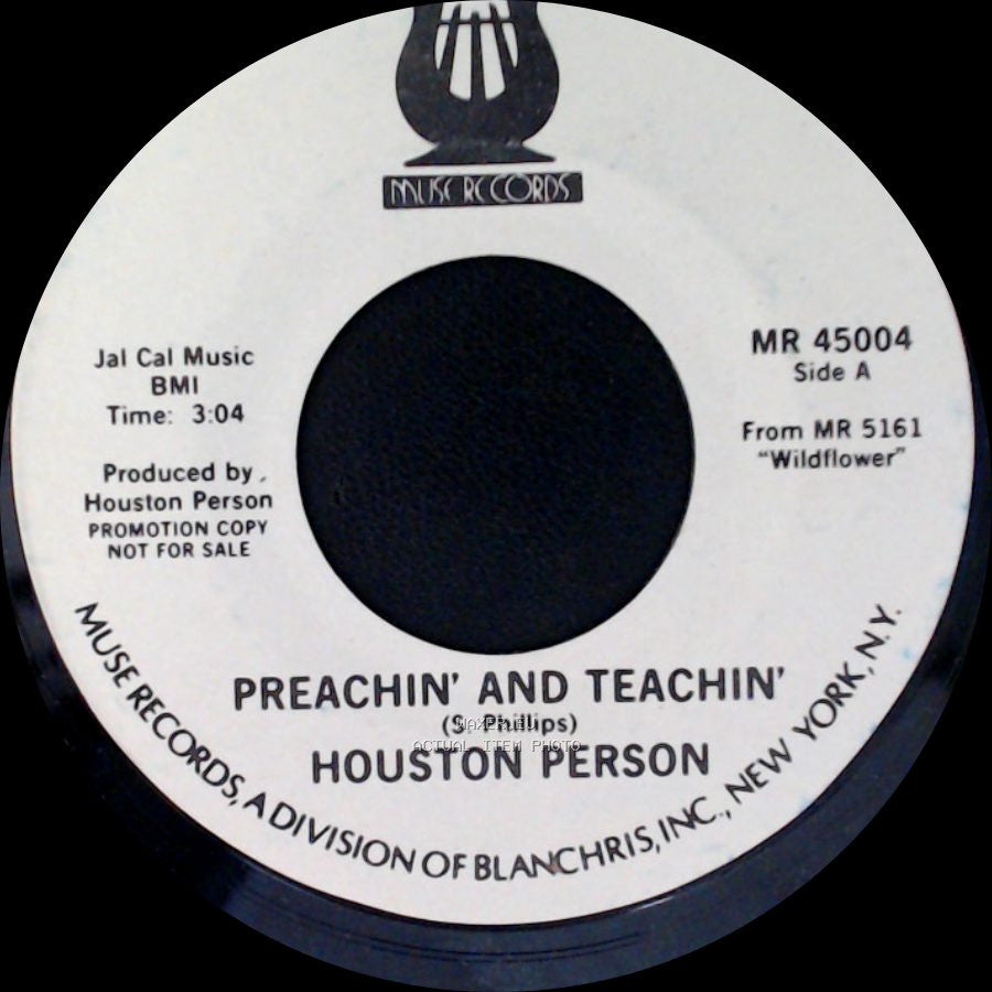 Houston Person - Preachin' And Teachin' / Wildflower side A