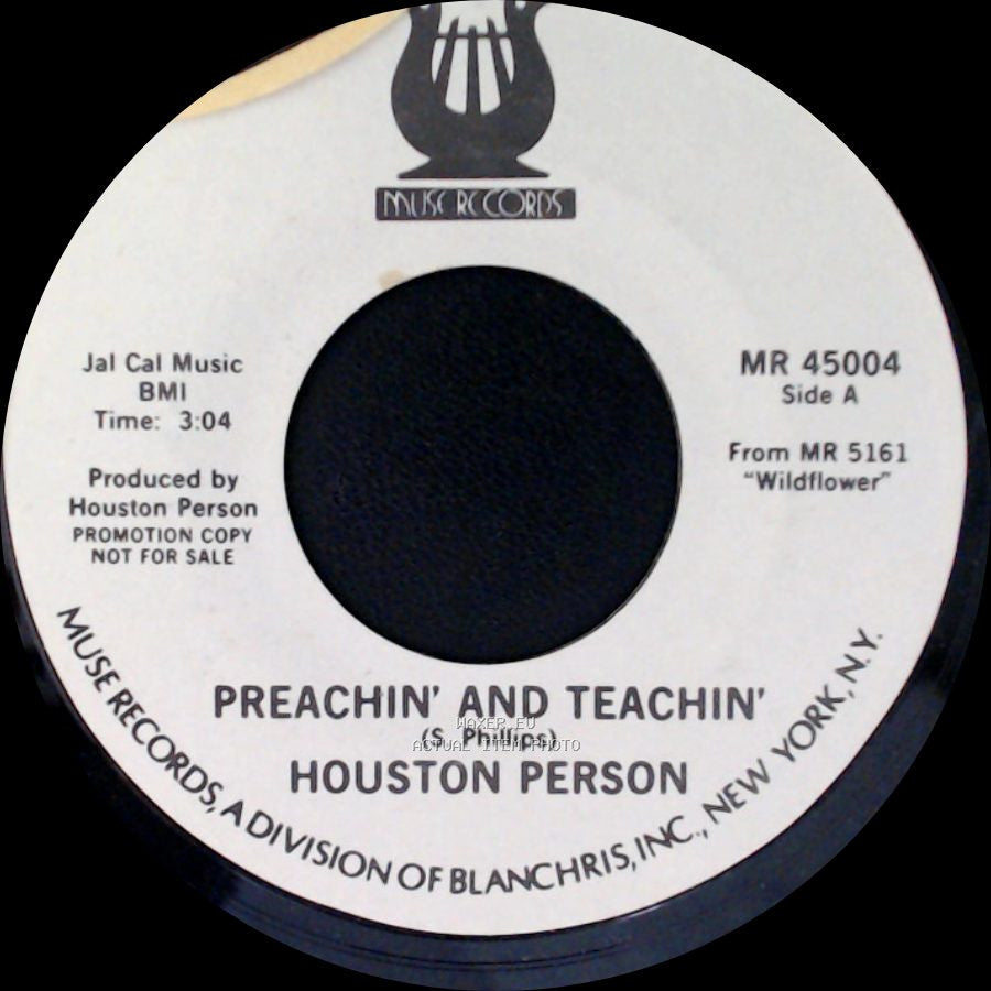 Houston Person - Preachin' And Teachin' / Wildflower side A