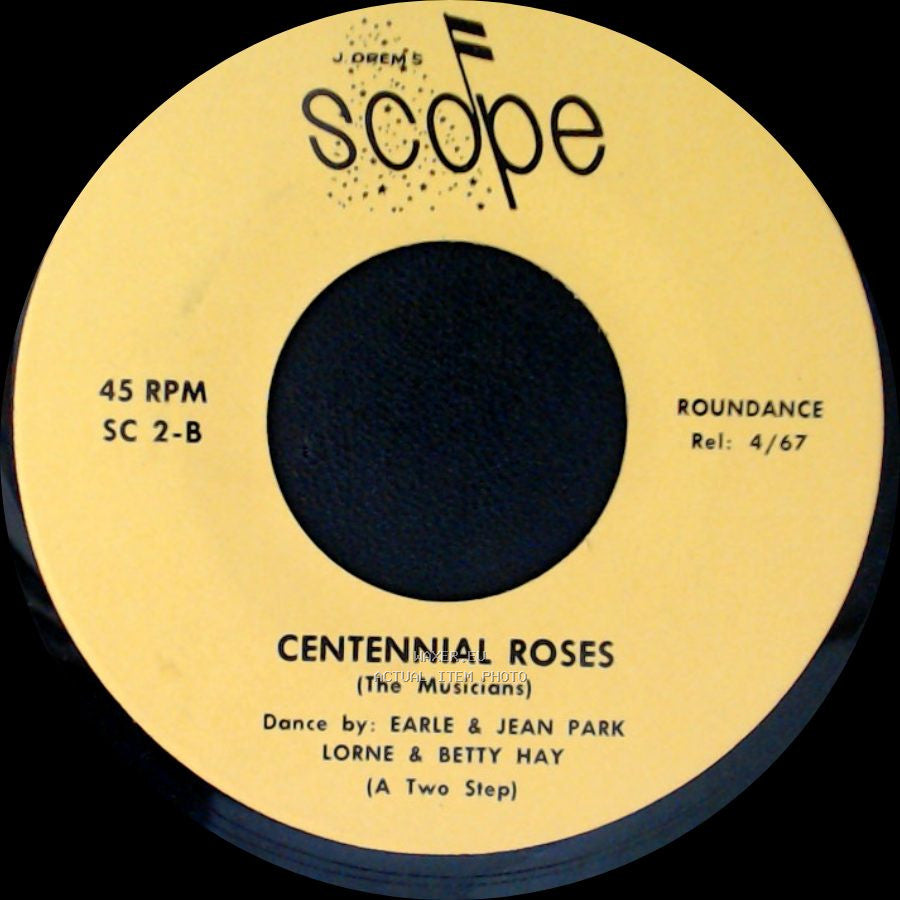Dottie & Jules Billard - If You're In Love / Centennial Roses side B
