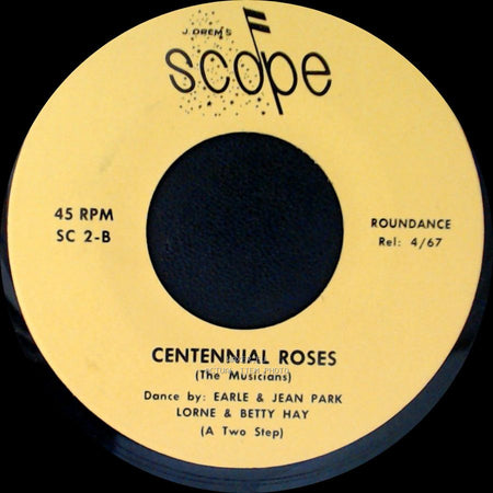 Dottie & Jules Billard - If You're In Love / Centennial Roses side B