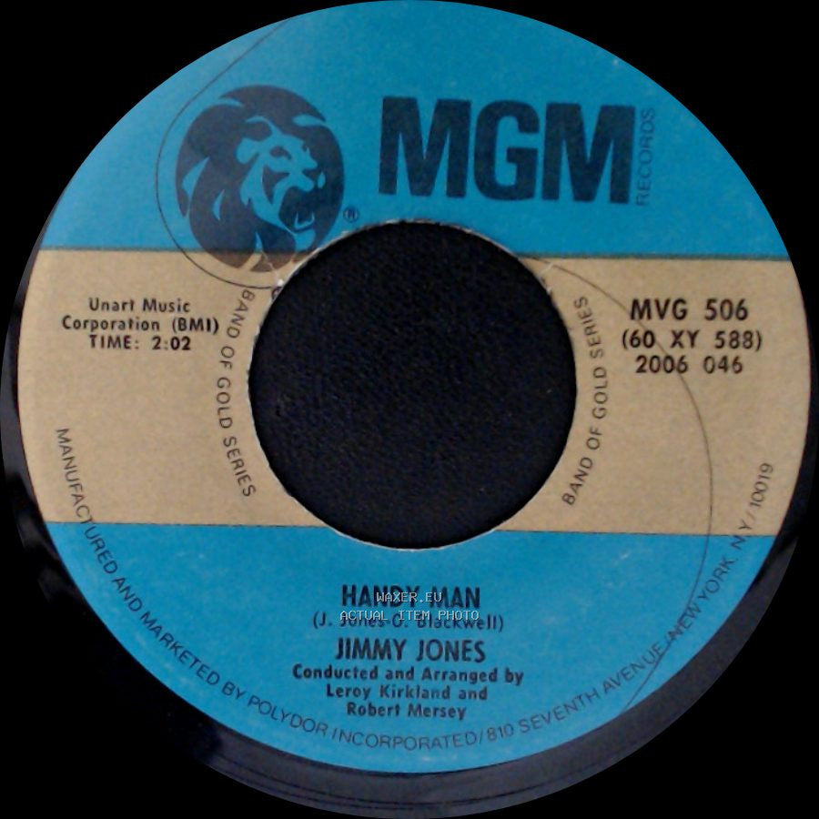 Jimmy Jones - Good Timin' / Handy Man side B