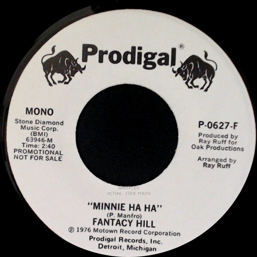 Fantacy Hill - Minnie Ha Ha / Minnie Ha Ha side A