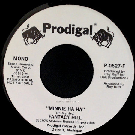Fantacy Hill - Minnie Ha Ha / Minnie Ha Ha side A