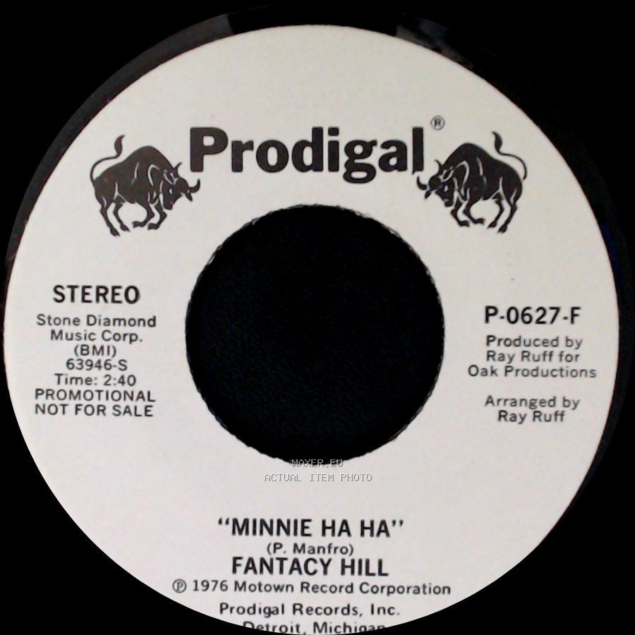 Fantacy Hill - Minnie Ha Ha / Minnie Ha Ha side B
