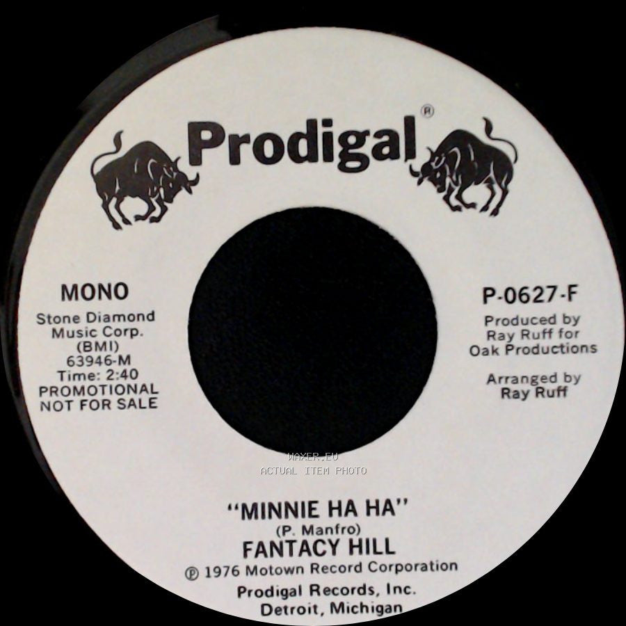 Fantacy Hill - Minnie Ha Ha / Minnie Ha Ha side A