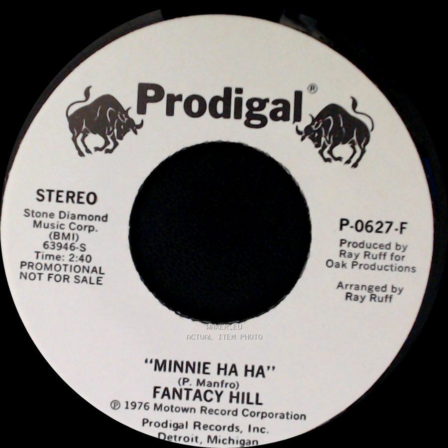 Fantacy Hill - Minnie Ha Ha / Minnie Ha Ha side A
