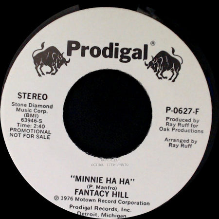 Fantacy Hill - Minnie Ha Ha / Minnie Ha Ha side A