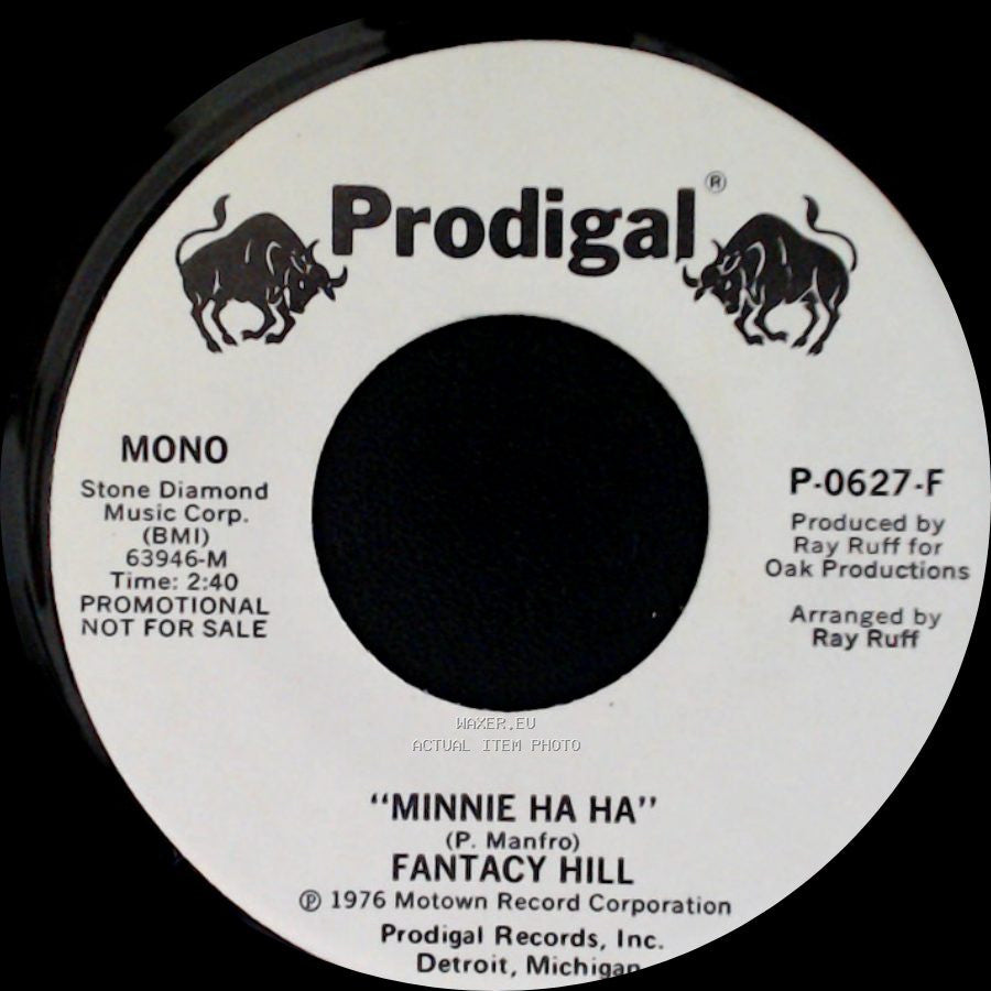 Fantacy Hill - Minnie Ha Ha / Minnie Ha Ha side B