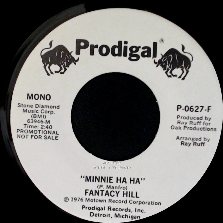 Fantacy Hill - Minnie Ha Ha / Minnie Ha Ha side A