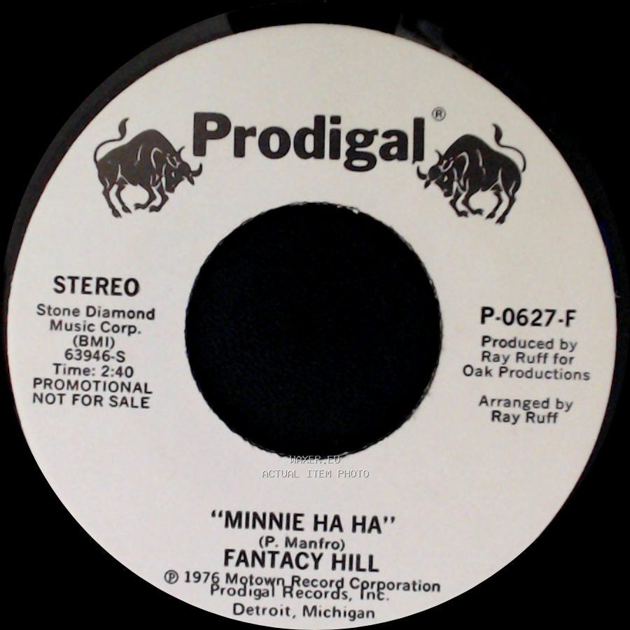 Fantacy Hill - Minnie Ha Ha / Minnie Ha Ha side A