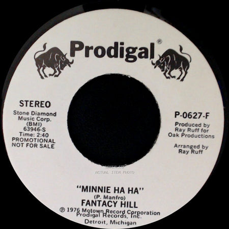Fantacy Hill - Minnie Ha Ha / Minnie Ha Ha side A