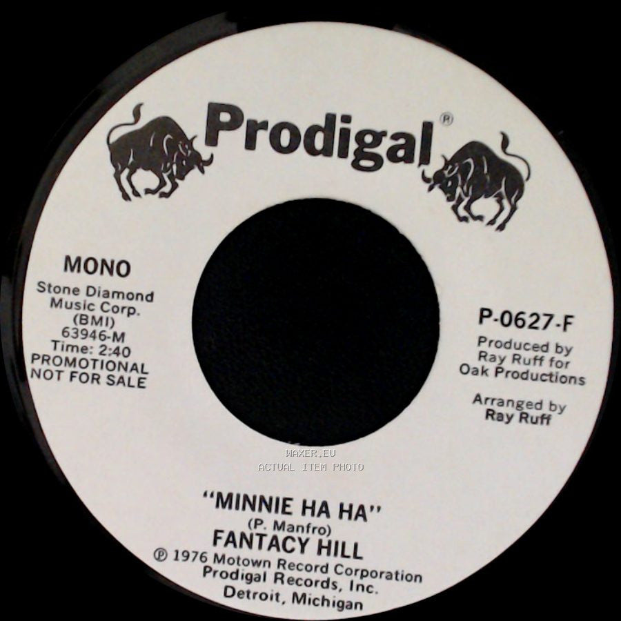 Fantacy Hill - Minnie Ha Ha / Minnie Ha Ha side B