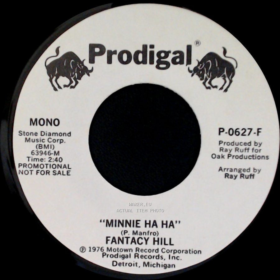 Fantacy Hill - Minnie Ha Ha / Minnie Ha Ha side B