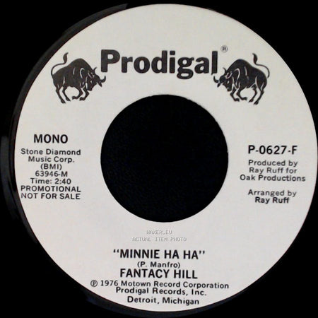 Fantacy Hill - Minnie Ha Ha / Minnie Ha Ha side B