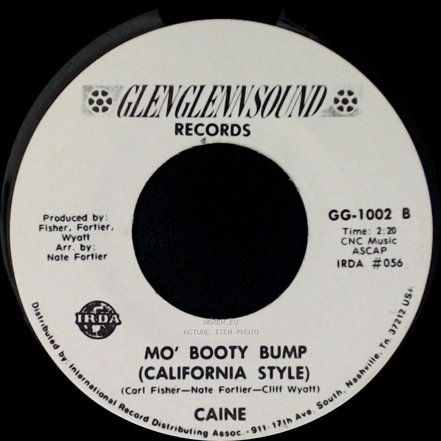 Caine - Mo' Booty Bump (California Style) / Booty Bump (California Style) side A