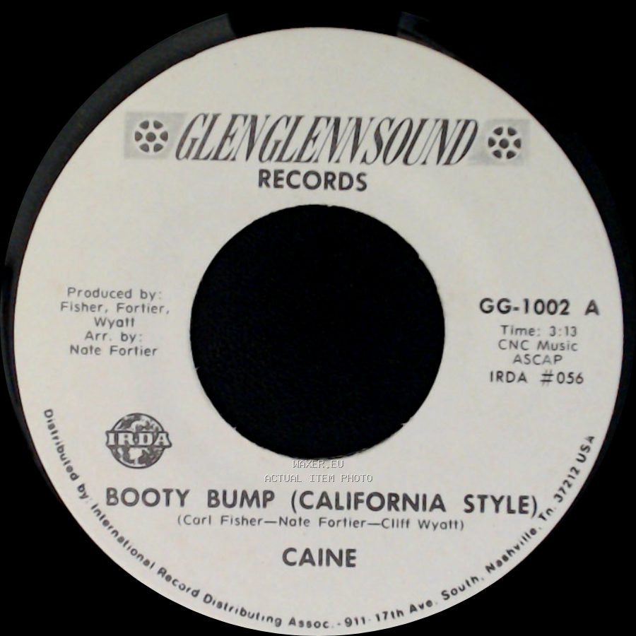 Caine - Mo' Booty Bump (California Style) / Booty Bump (California Style) side B