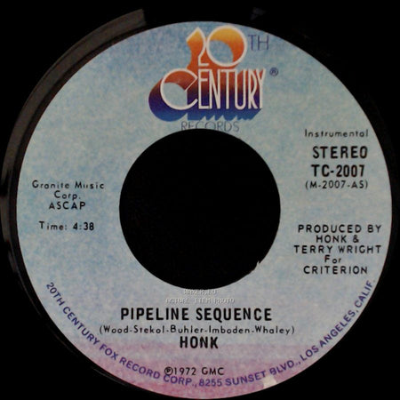 Honk - Pipeline Sequence / Made My Statement (Love You Baby) side A
