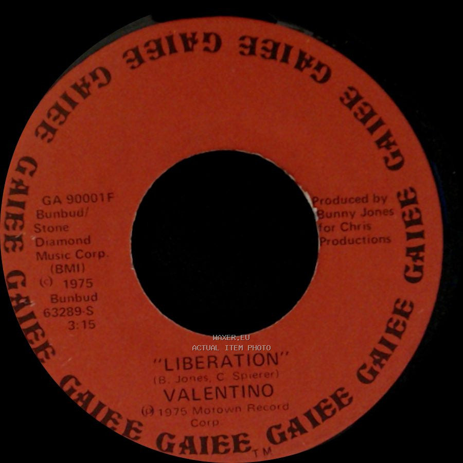 Valentino - I Was Born This Way / Liberation side B