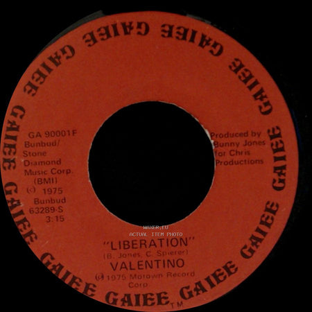 Valentino - I Was Born This Way / Liberation side B