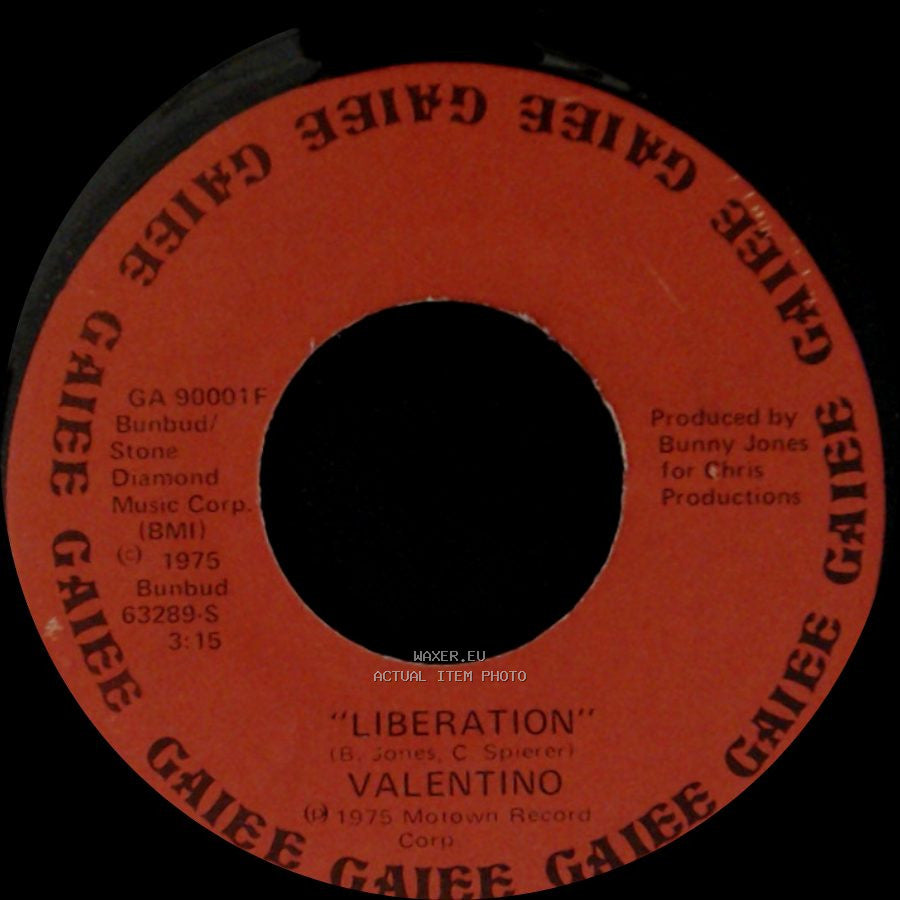 Valentino - I Was Born This Way / Liberation side A