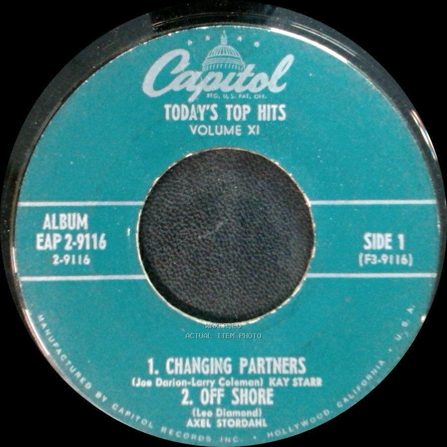 Kay Starr / Axel Stordahl / Ray Anthony, Jerry Shard - Changing Partners / Off Shore / O Mein Papa / The Gang That Sang "Heart Of My Heart" side A
