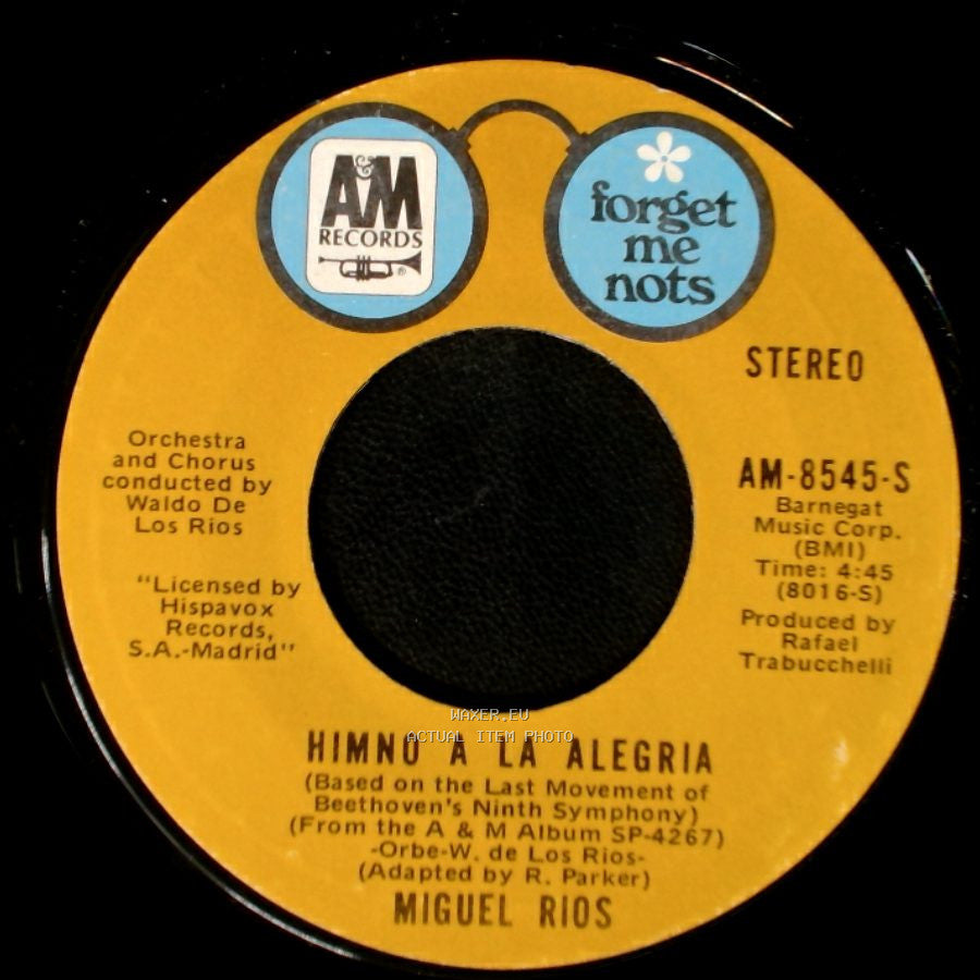 Miguel Rios - Himno A La Alegria / A Song Of Joy side A