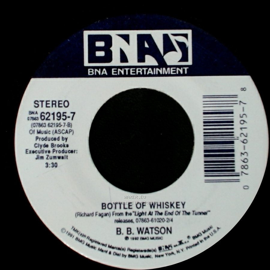 B. B. Watson - Bottle Of Whiskey / Lover Not A Fighter side B