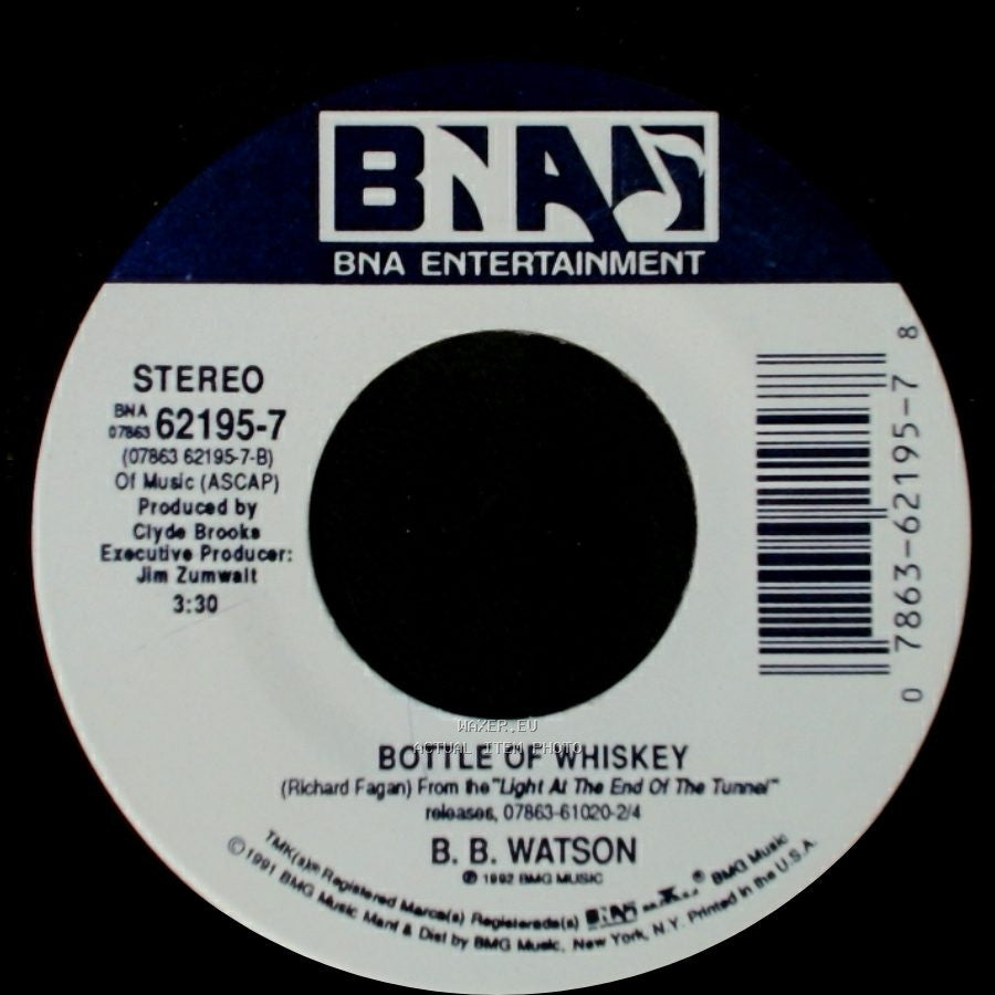 B. B. Watson - Bottle Of Whiskey / Lover Not A Fighter side B