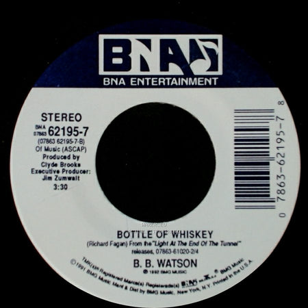 B. B. Watson - Bottle Of Whiskey / Lover Not A Fighter side B