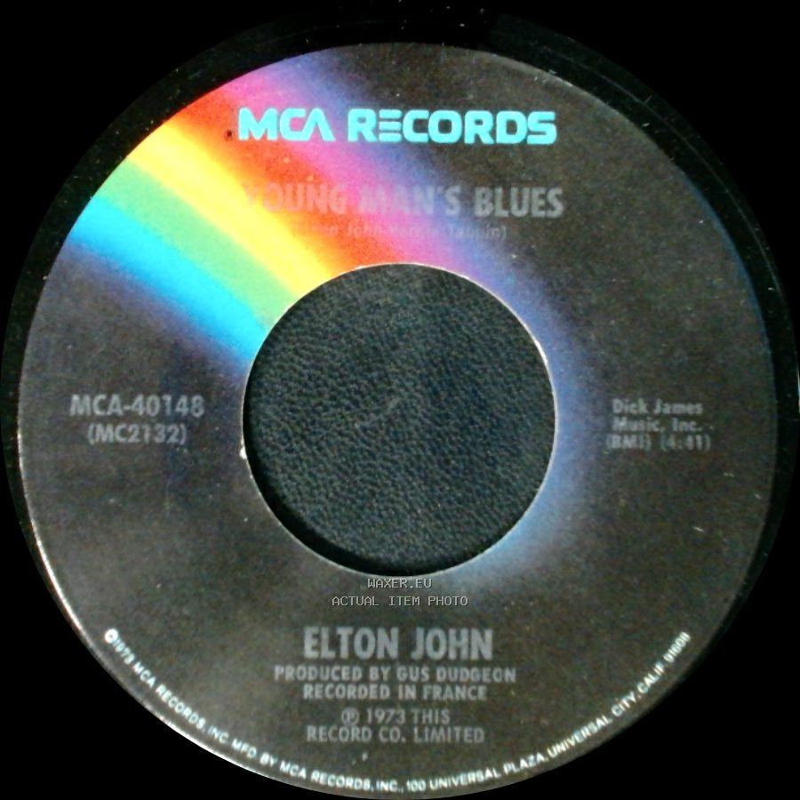 Elton John - Young Man's Blues / Goodbye Yellow Brick Road side A