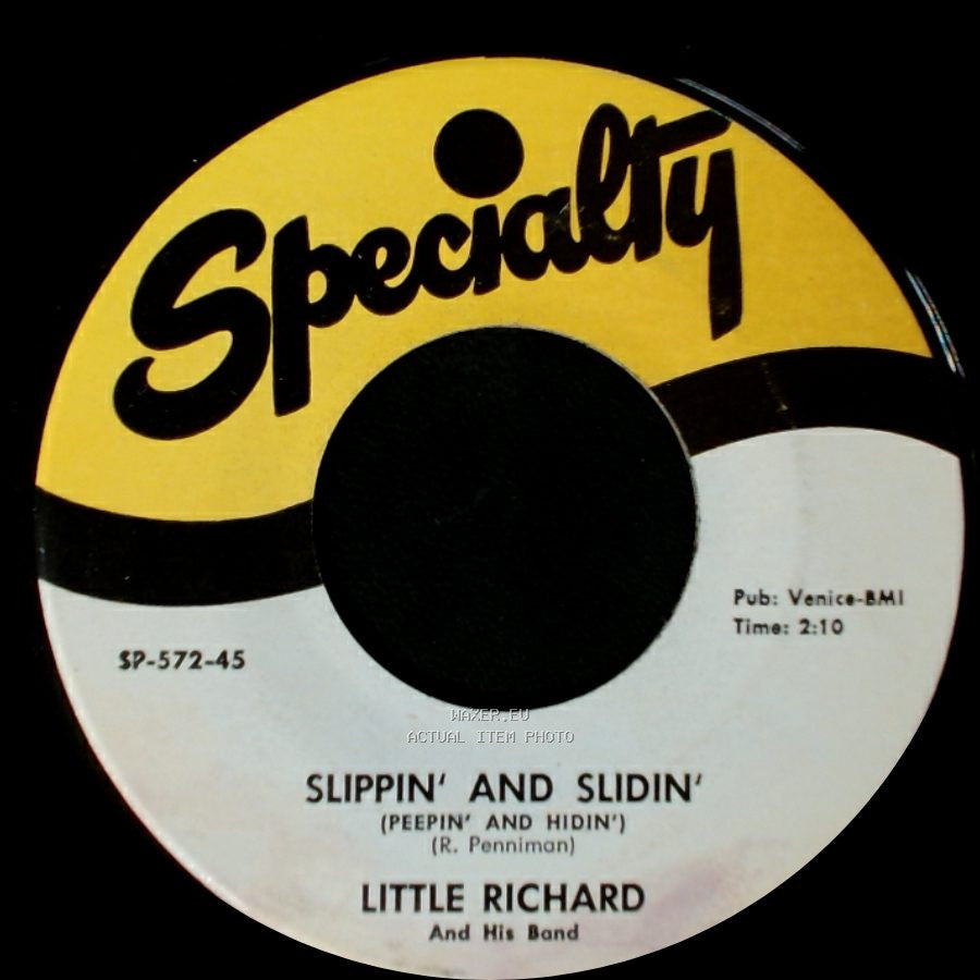 Little Richard And His Band - Slippin' And Slidin' (Peepin' And Hidin') / Long Tall Sally side A