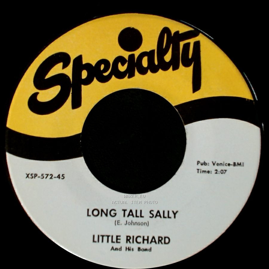 Little Richard And His Band - Slippin' And Slidin' (Peepin' And Hidin') / Long Tall Sally side B