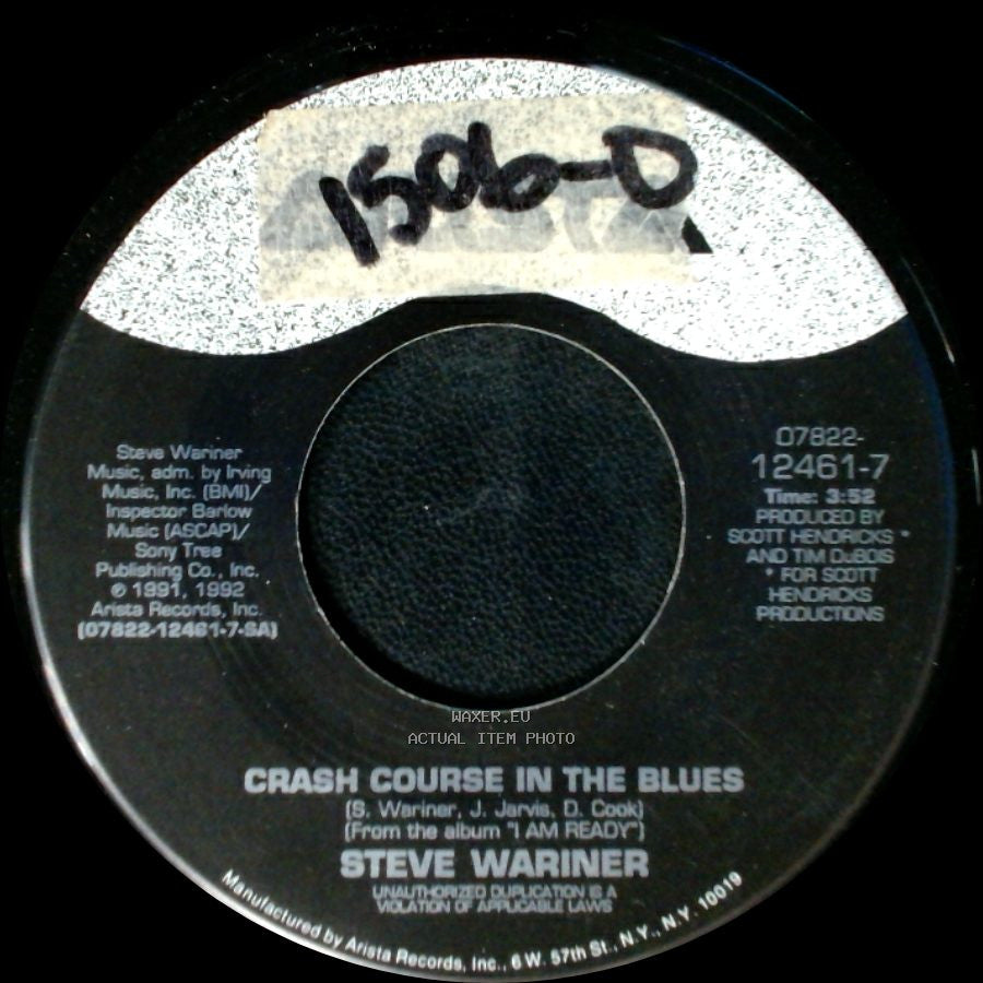 Steve Wariner - My, How The Time Don't Fly / Crash Course In The Blues side B