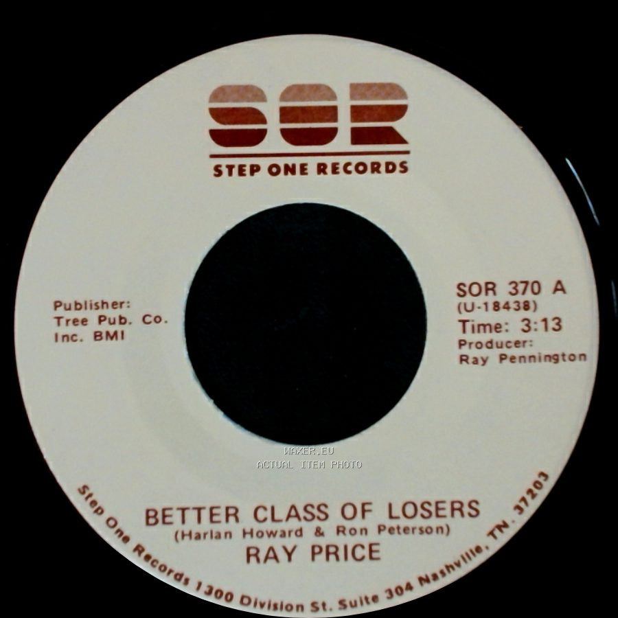 Ray Price - Better Class Of Losers / Sentimental Journey side A
