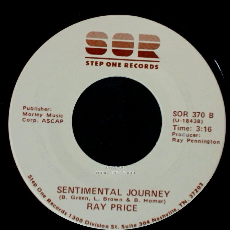 Ray Price - Better Class Of Losers / Sentimental Journey side B
